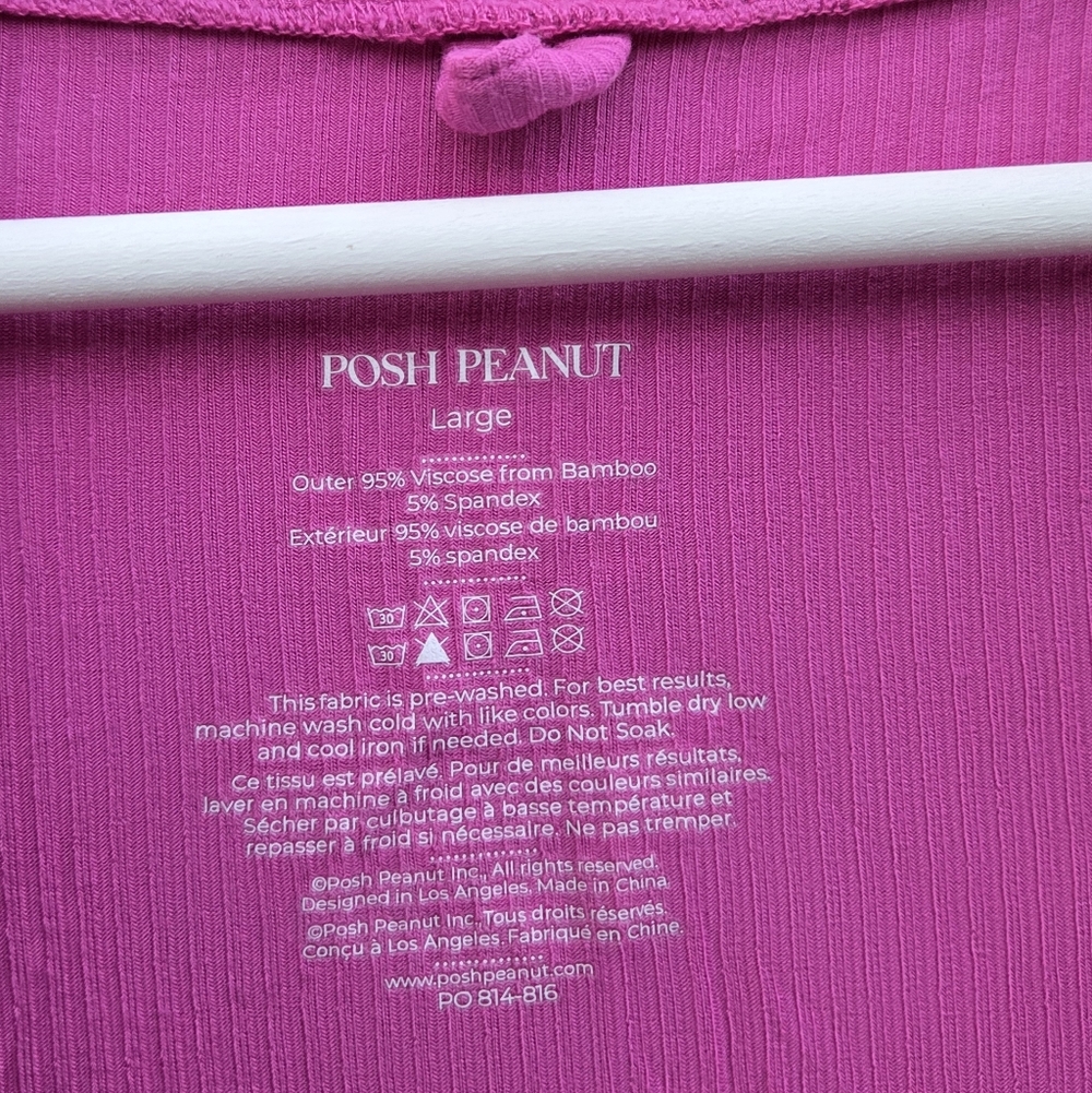 Posh Peanut Ultraviolet Robe Large - Picture 2 of 3